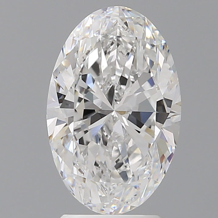 3.01ct Oval, D VS1 — IGI