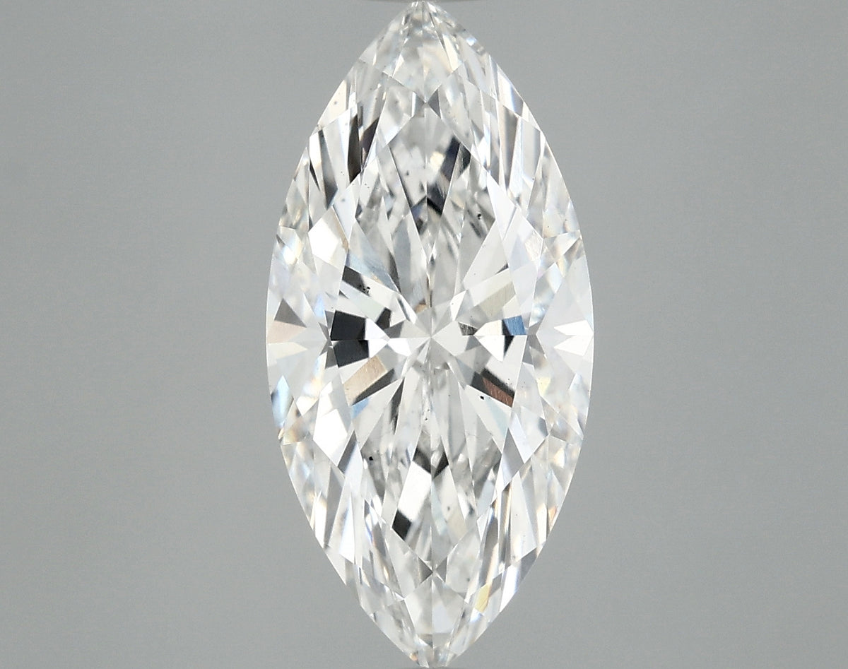 3.68ct Marquise Lab-Grown Diamond — F VS2, IGI Certified