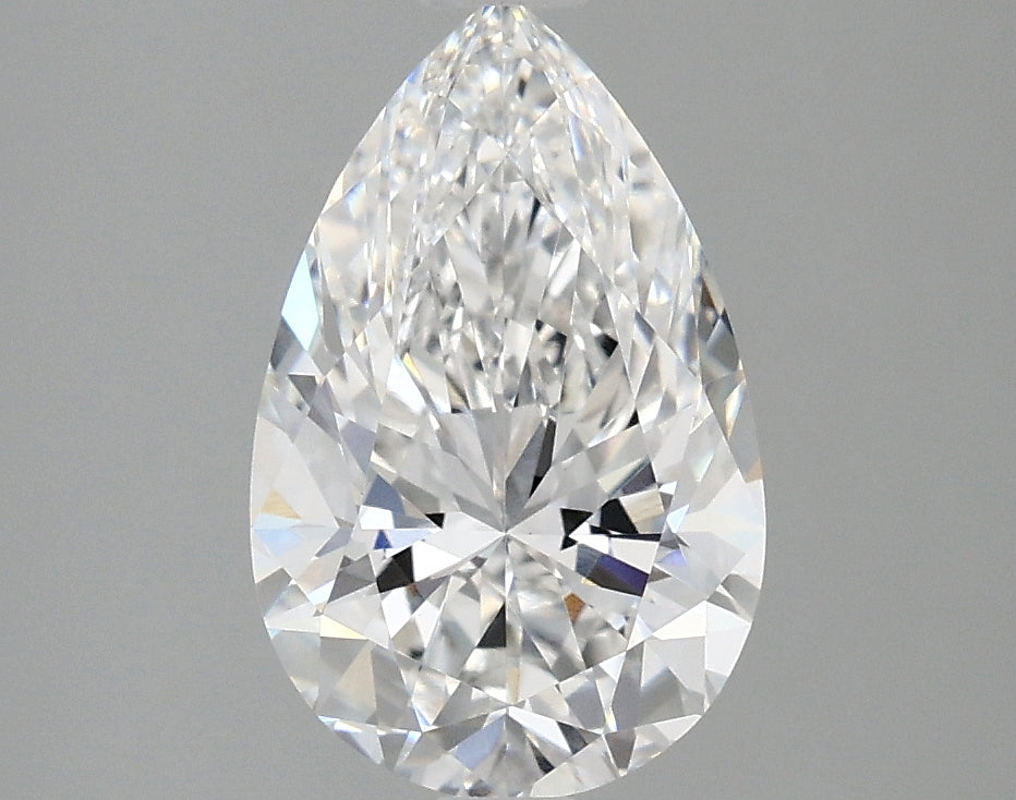 3.85ct Pear, D VS1 — IGI
