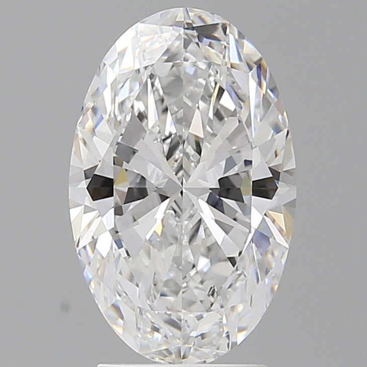 3.09ct Oval Lab-Grown Diamond — E VS1, IGI Certified
