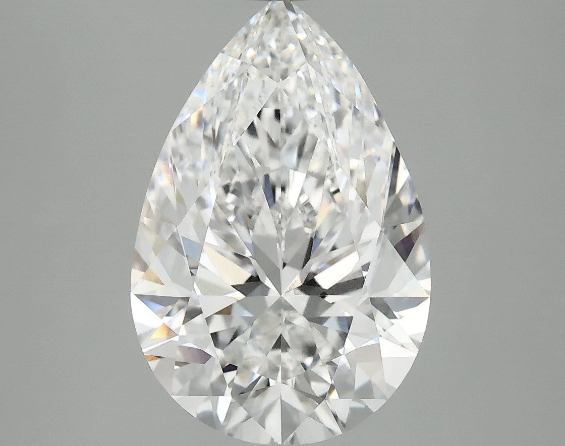 3.94ct Pear, E VS1 — IGI