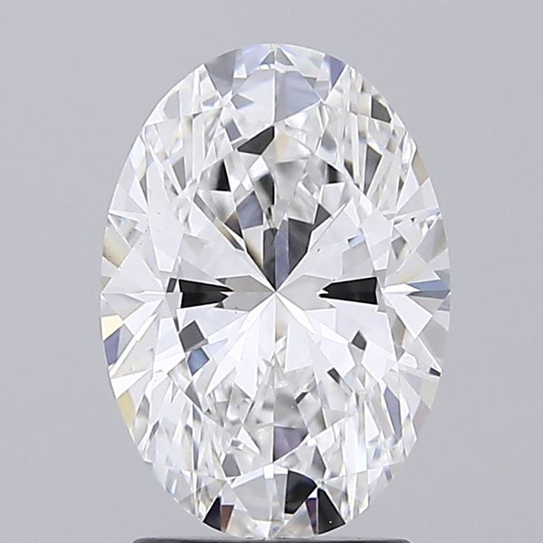 2.34ct Oval Lab-Grown Diamond — D VVS2, IGI Certified