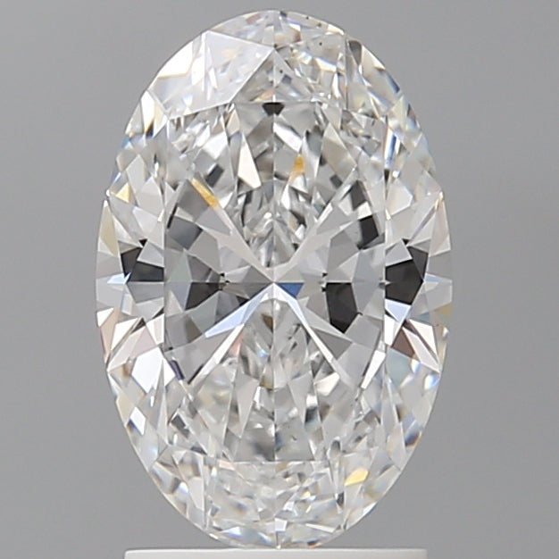 2.05ct Oval, D VS1 — IGI