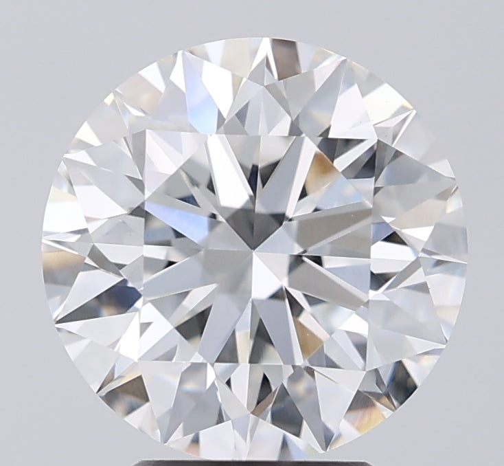 3.69ct Round, F VVS2 — IGI