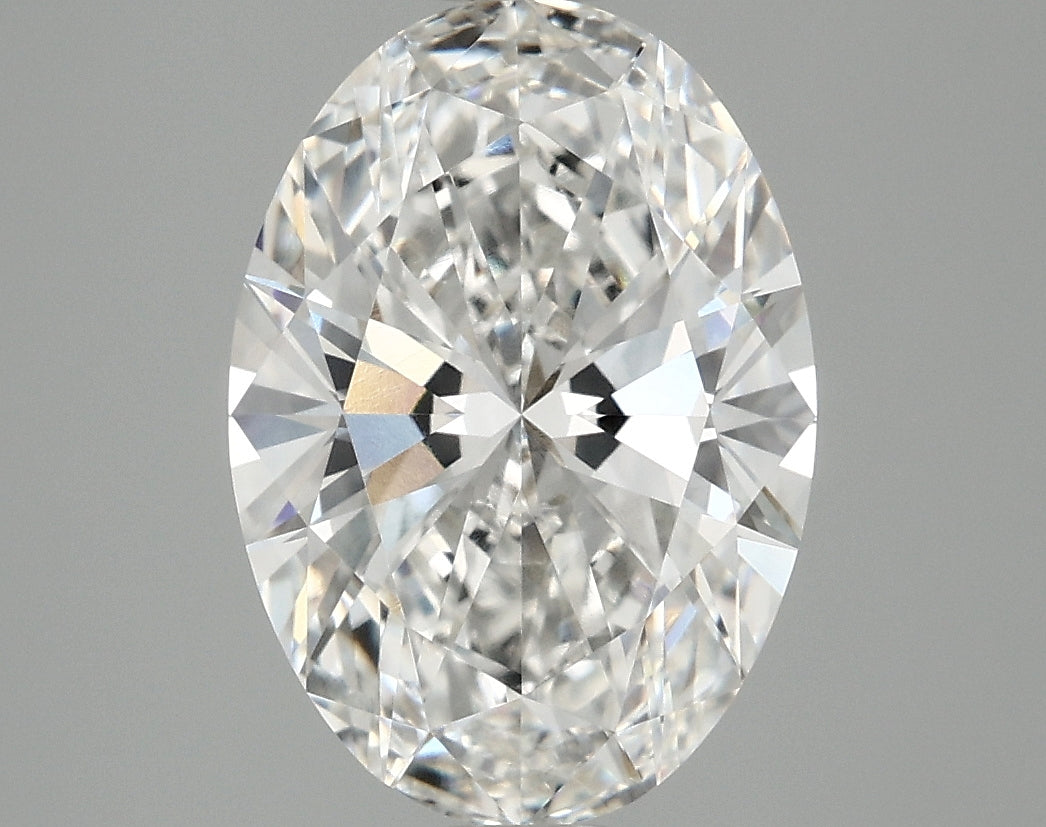 3.57ct Oval Lab-Grown Diamond — F VVS2, IGI Certified