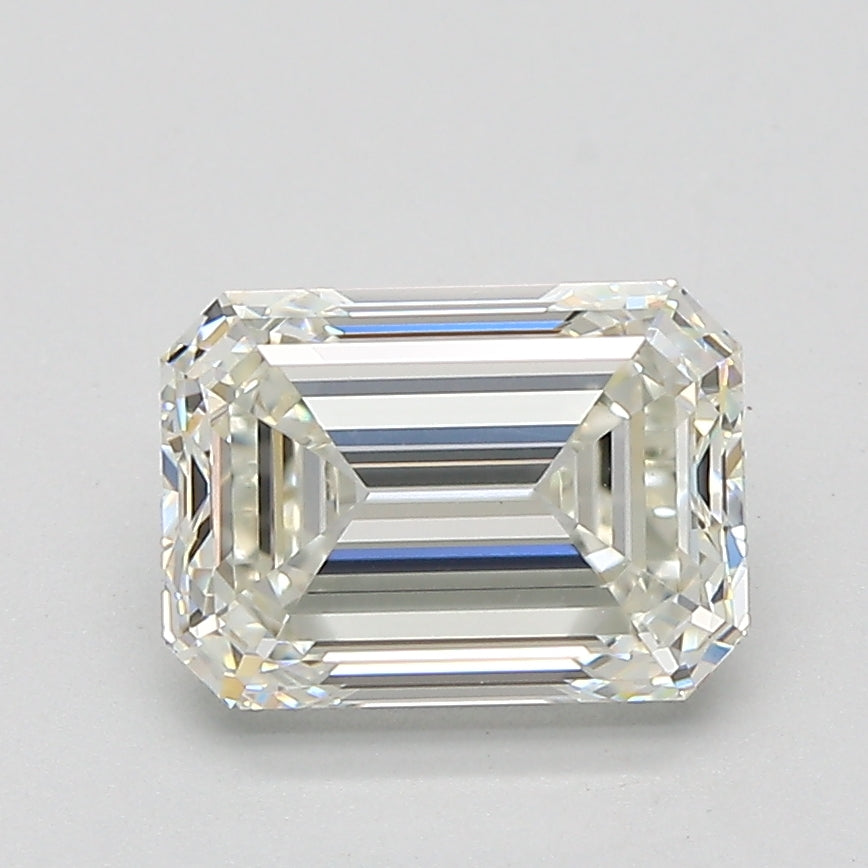 2.01ct Emerald Natural Diamond — J VVS2, GIA Certified
