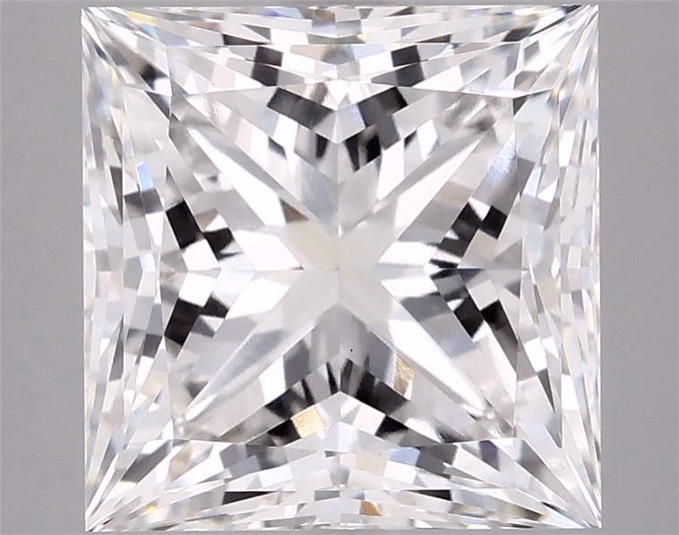 4.02ct Princess, F VVS2 — IGI