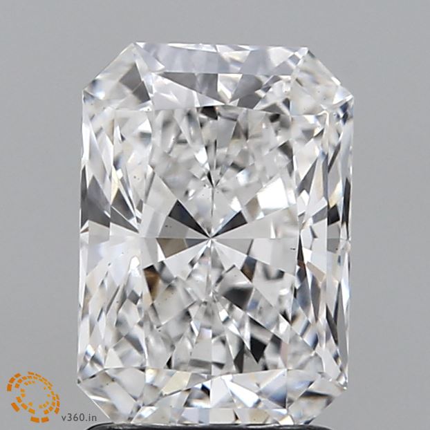 1.87ct Radiant, E VS2 — IGI