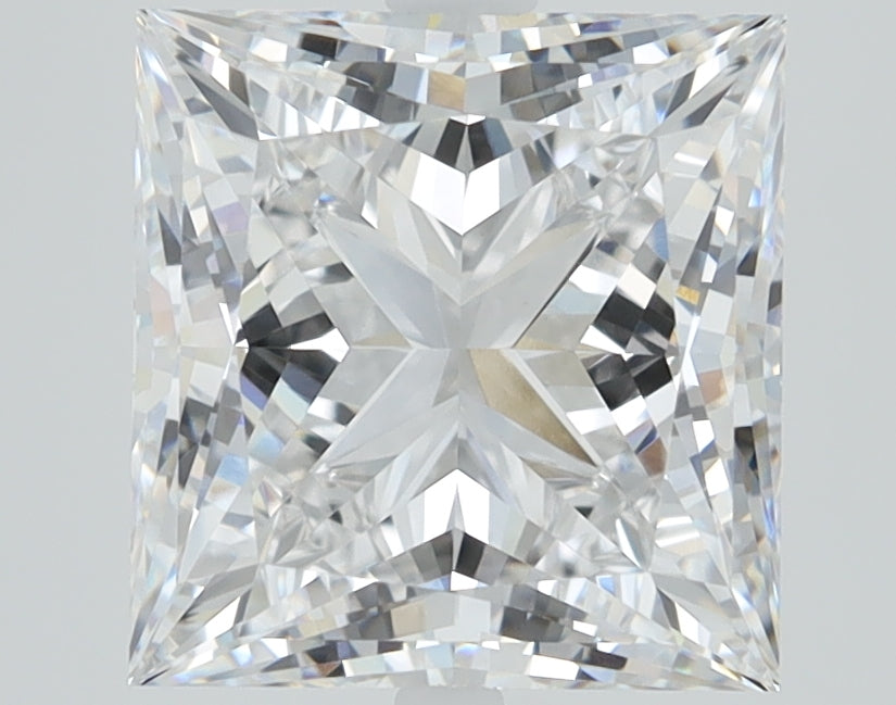 3.51ct Princess, F VVS1 — IGI