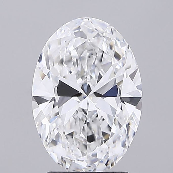 2.42ct Oval, D VS1 — IGI