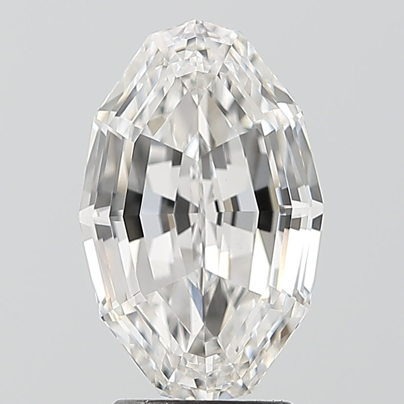 3.25ct Oval Step Cut, E VVS2 — IGI