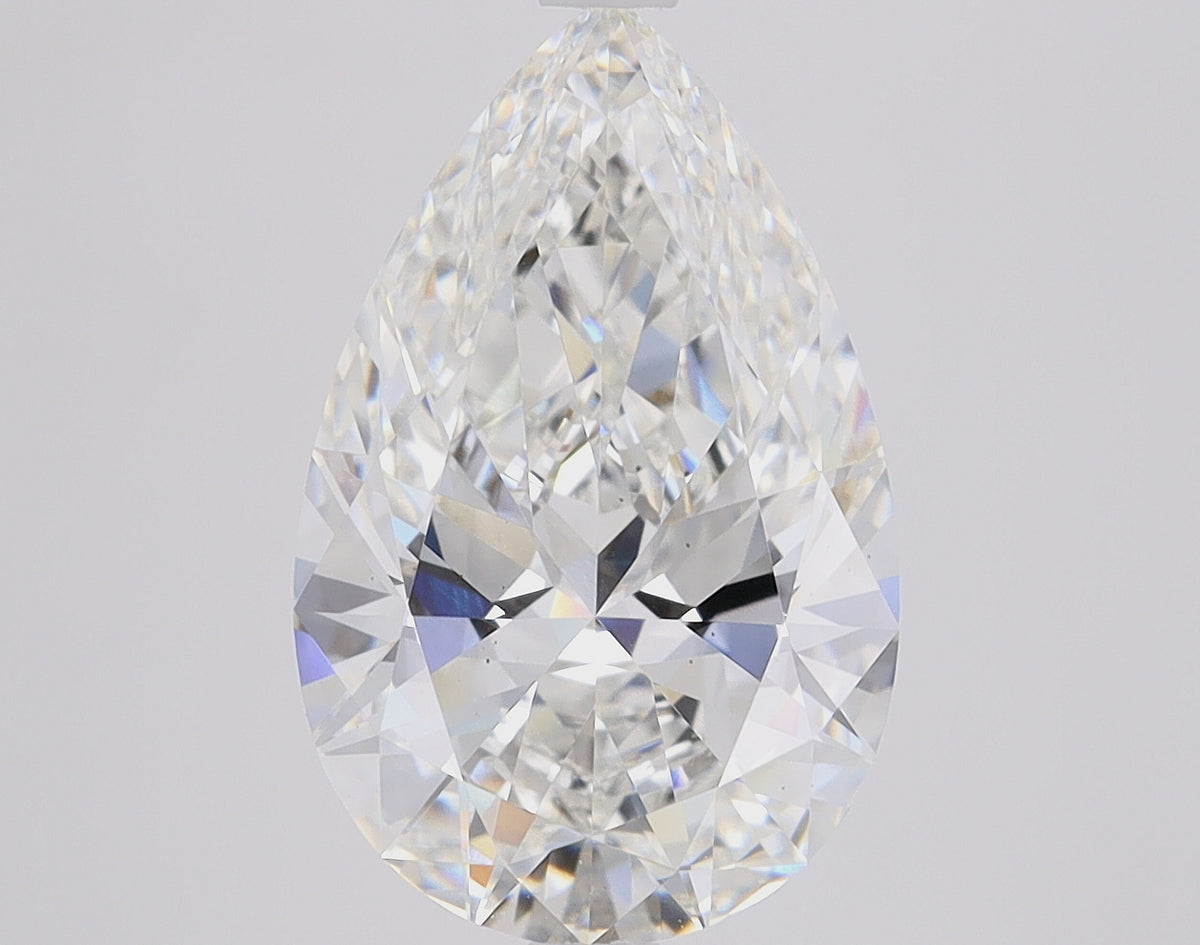 3.51ct Pear Lab-Grown Diamond — F VS2, IGI Certified