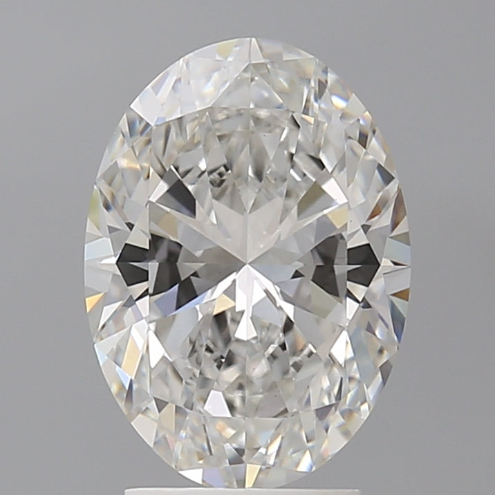 3.0ct Oval Lab-Grown Diamond — F VVS2, IGI Certified