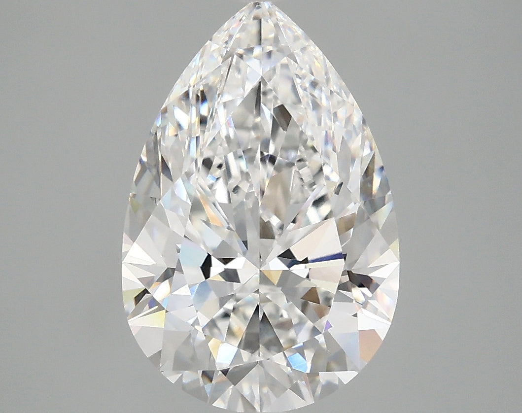 3.58ct Pear, D VVS2 — IGI