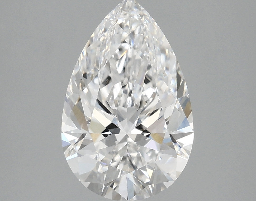 2.45ct Pear, D VS1 — IGI