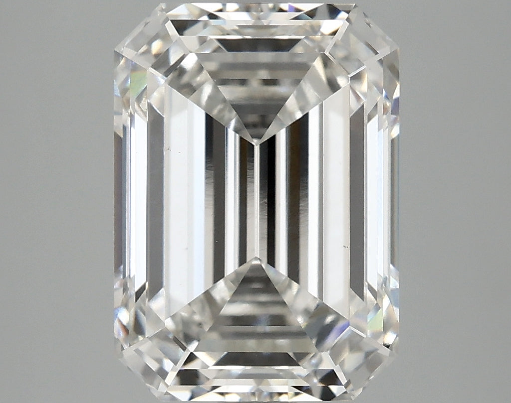 4.1ct Emerald, F VS1 — IGI