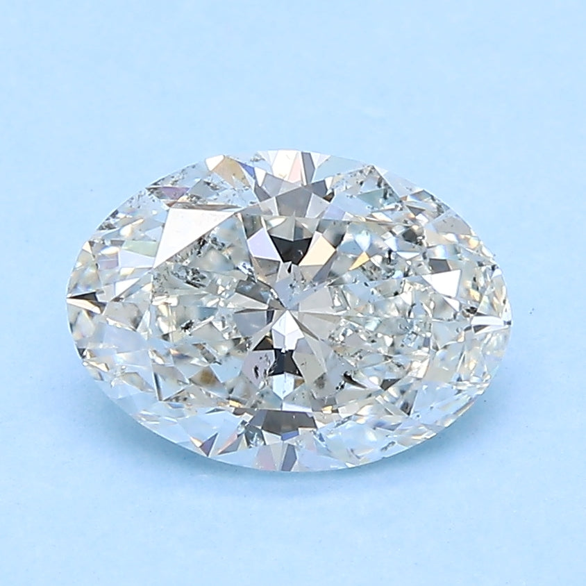 1.5ct Oval Natural Diamond — G SI2, GIA Certified