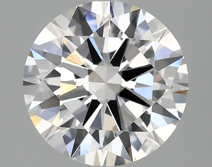 2.06ct Round, F VS1 — IGI