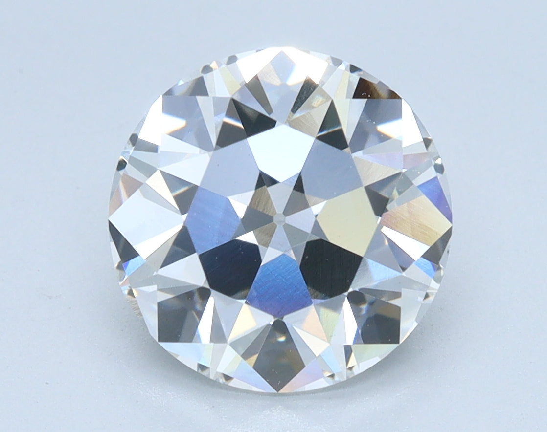 2.63ct Europeancut, E VVS2 — IGI