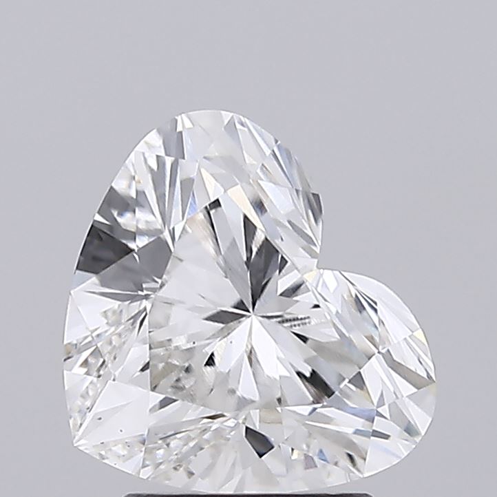 2.13ct Heart, F VS1 — IGI