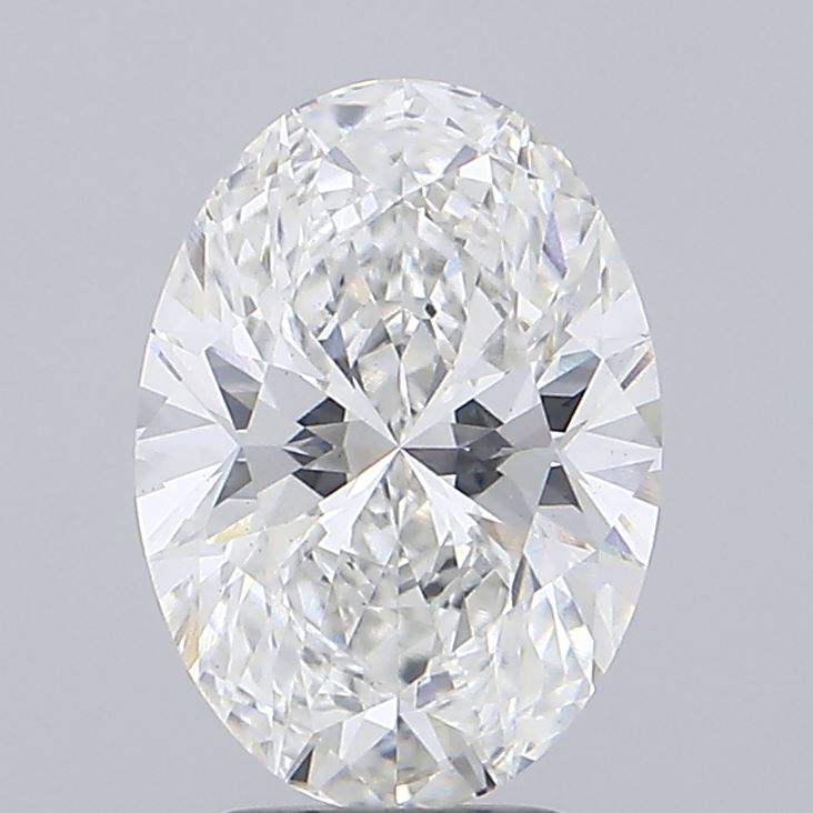 3.66ct Oval, F VS1 — IGI