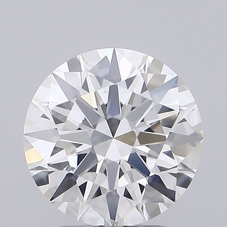 2.54ct Round, F VVS2 — IGI