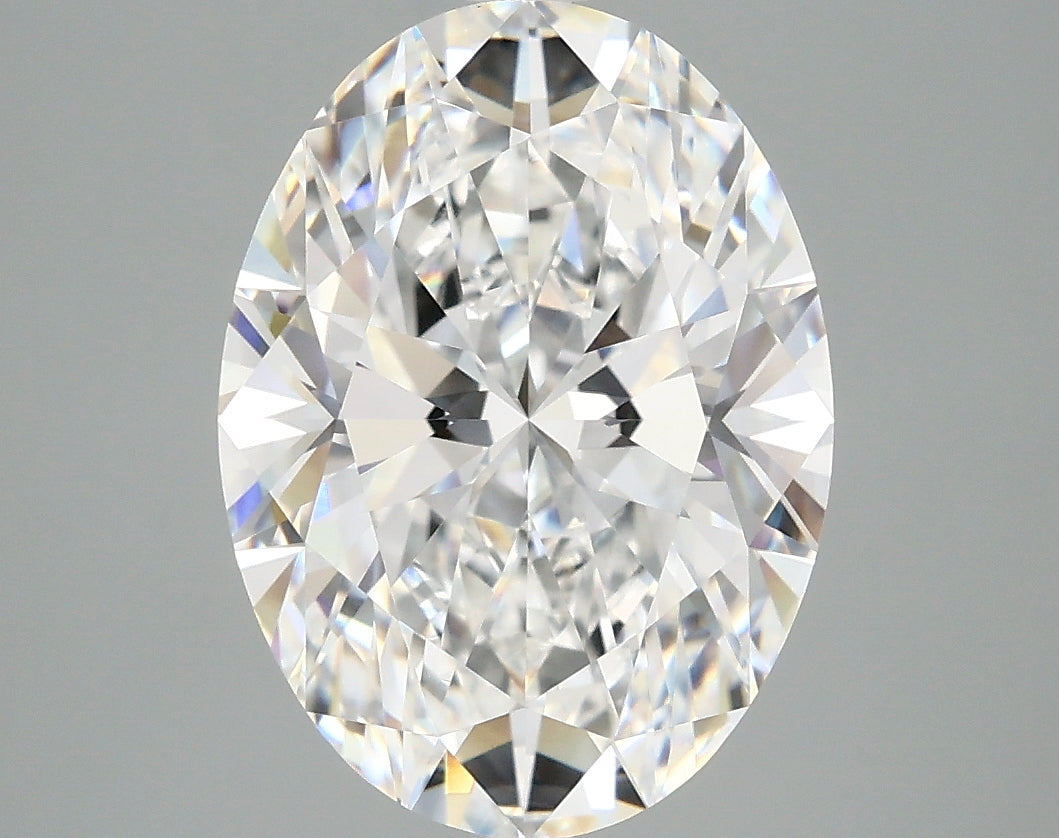4.1ct Oval, D VVS2 — IGI