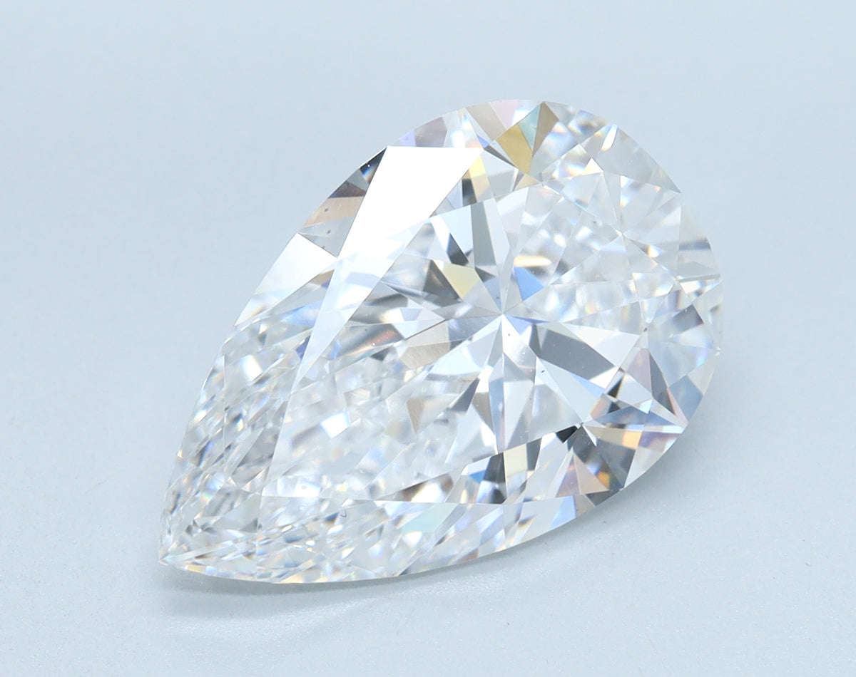 5.02ct Pear, E VS2 — IGI
