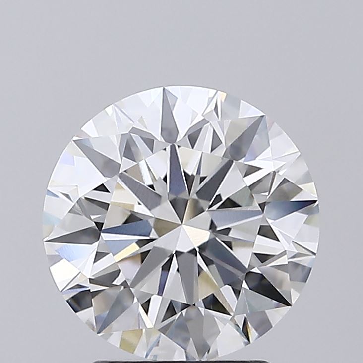 2.5ct Round, F VVS2 — IGI