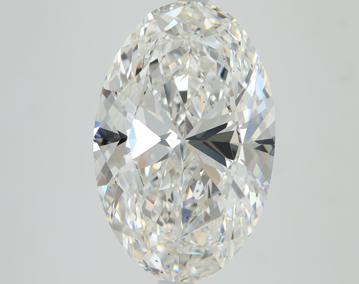 6.01ct Oval, F VS1 — IGI