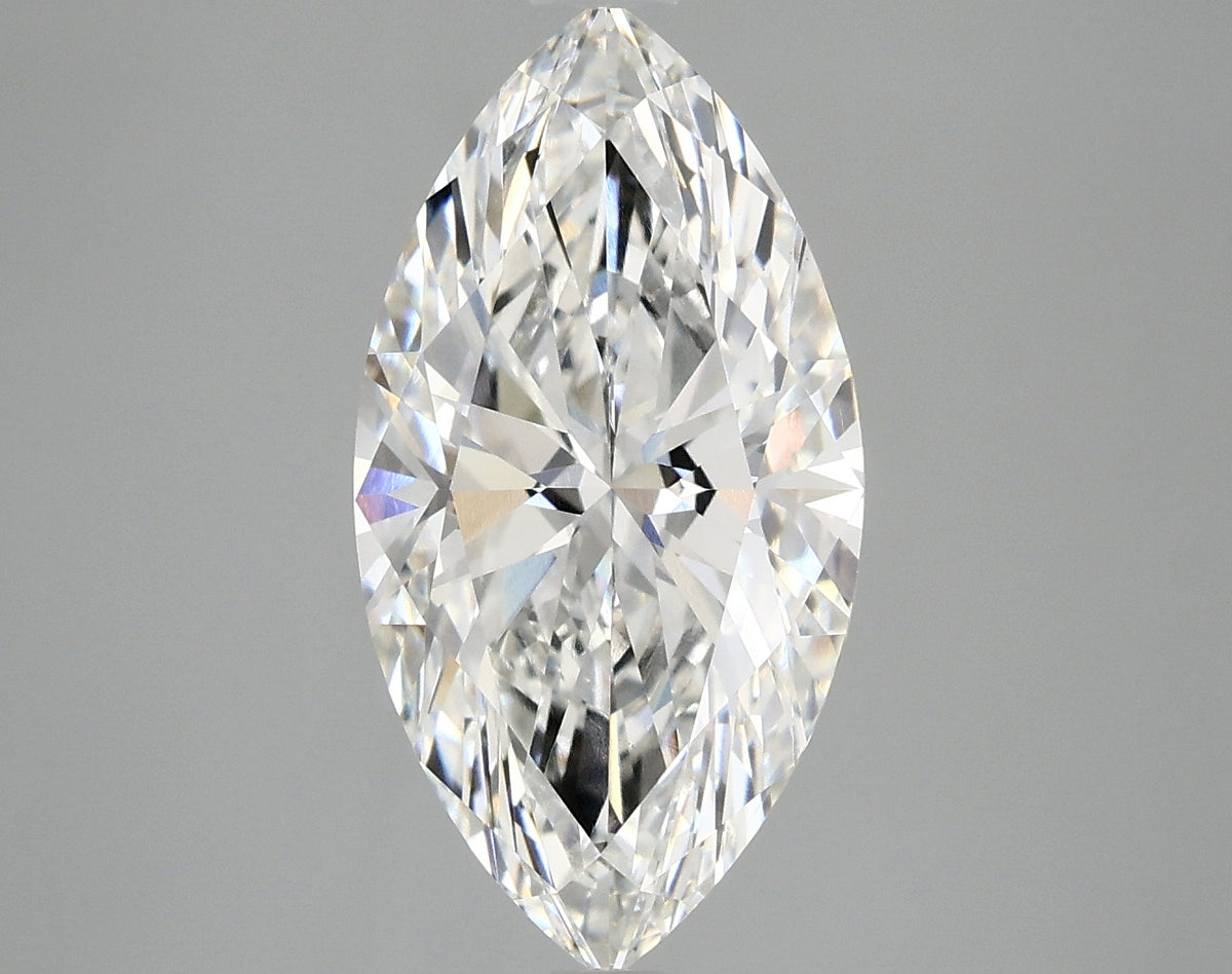 3.5ct Marquise, F VS1 — IGI