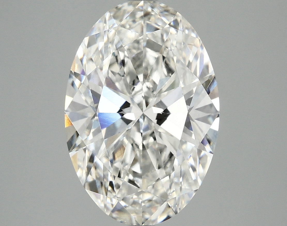 4.04ct Oval, F VS1 — IGI
