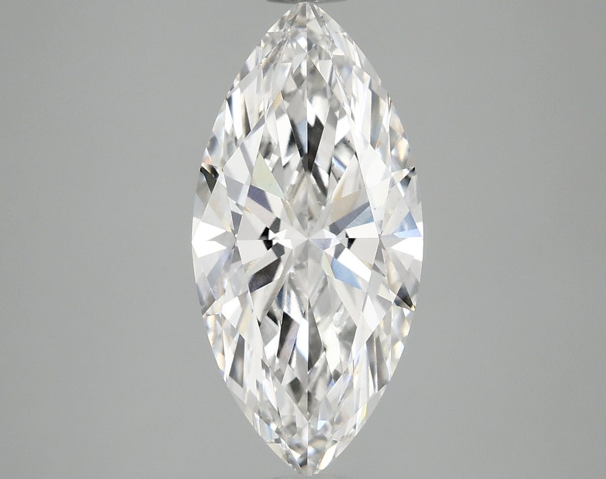 3.03ct Marquise, F VS1 — IGI