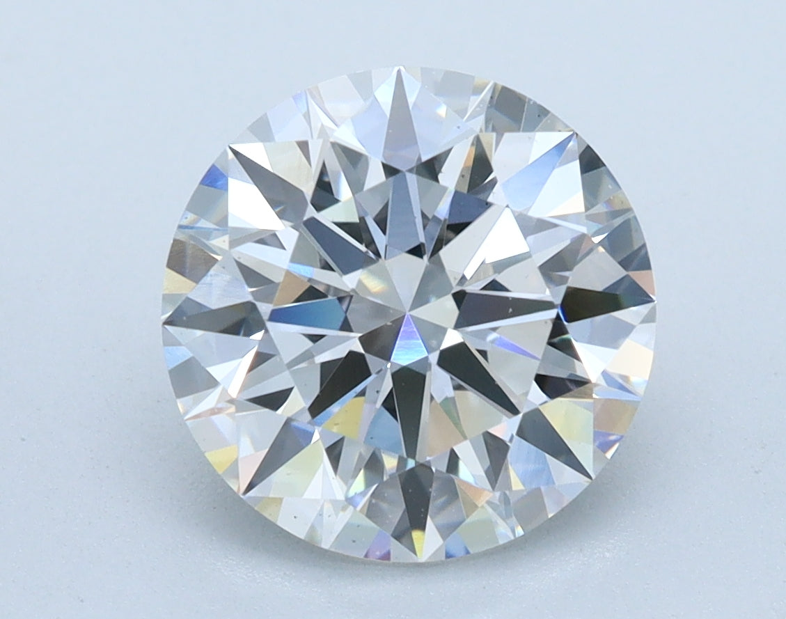 2.57ct Round, E VS2 — IGI