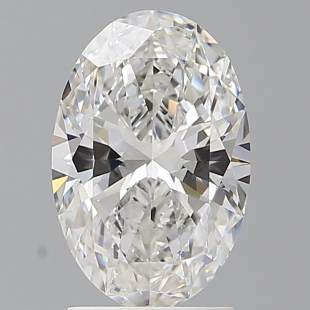 2.08ct Oval Lab-Grown Diamond — F VVS2, IGI Certified