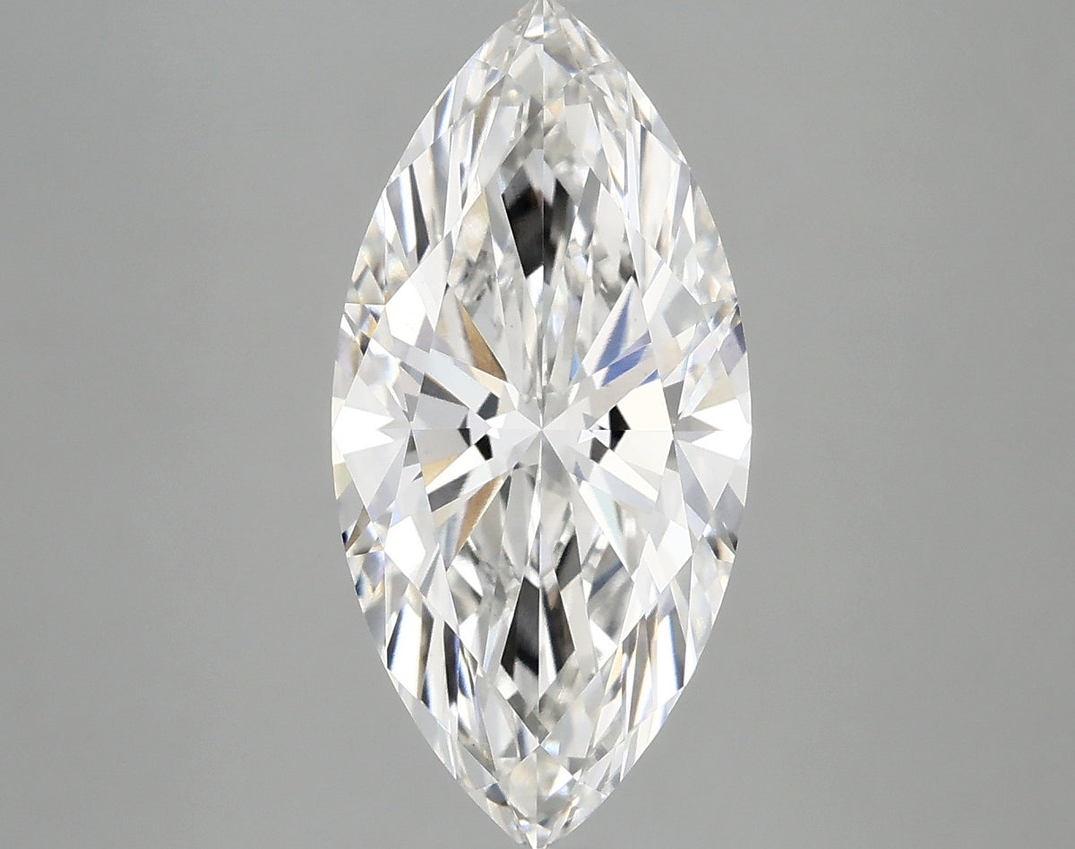 3.42ct Marquise, F VVS2 — IGI