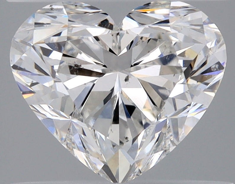 2.01ct Heart Natural Diamond — E SI1, GIA Certified