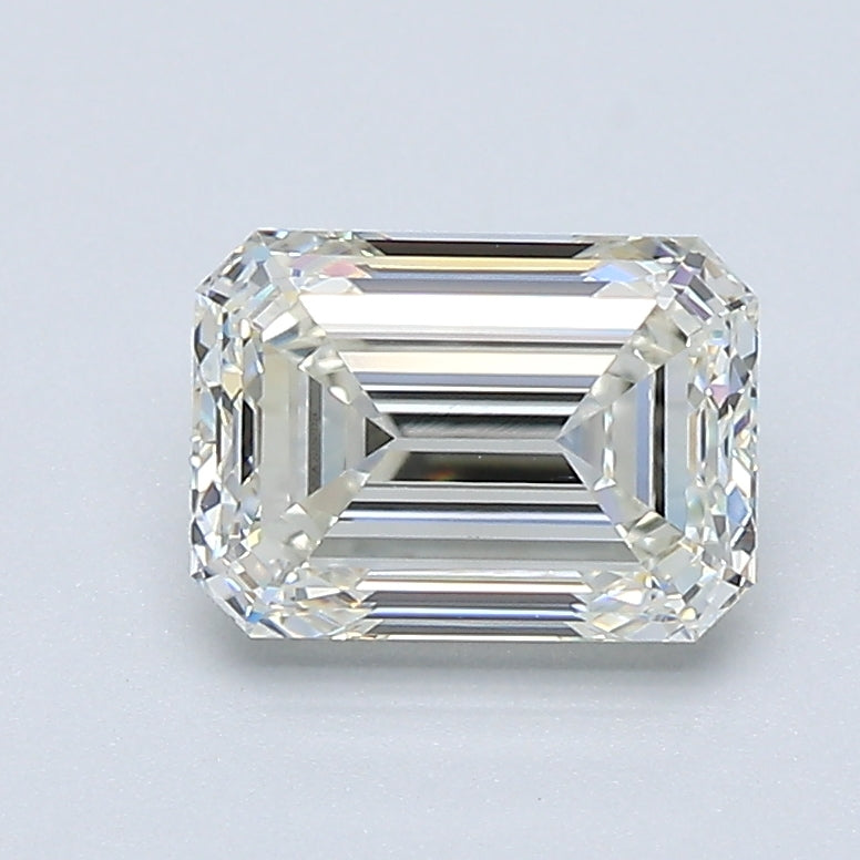 1.3ct Emerald Natural Diamond — J VS1, GIA Certified