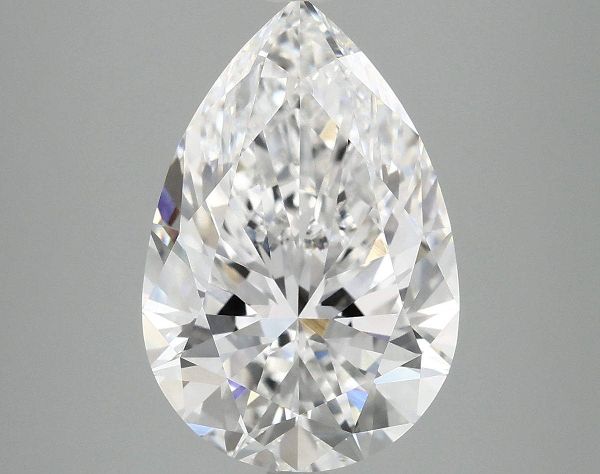 5.51ct Pear, E VVS2 — IGI