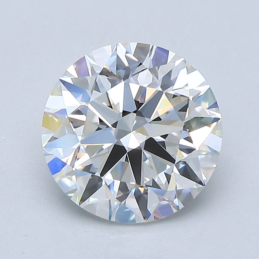 2.44ct Round Natural Diamond — E VVS2, GIA Certified