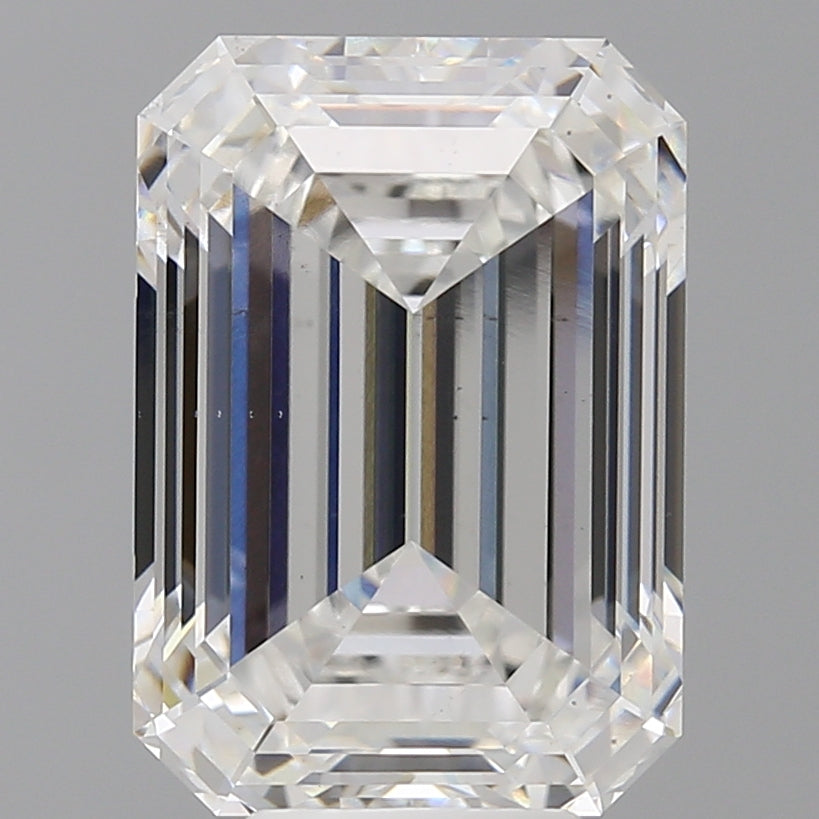 7.06ct Emerald Lab-Grown Diamond — E VS2, IGI Certified
