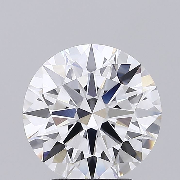 3.21ct Round, F VVS2 — IGI