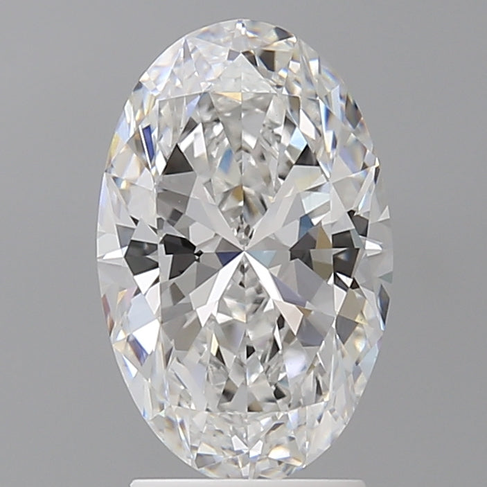 2.6ct Oval Lab-Grown Diamond — D VS1, IGI Certified