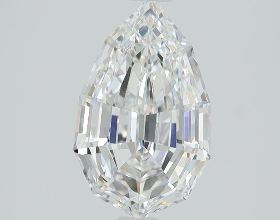 1.54ct Pear Step Lab-Grown Diamond — D VVS2, IGI Certified