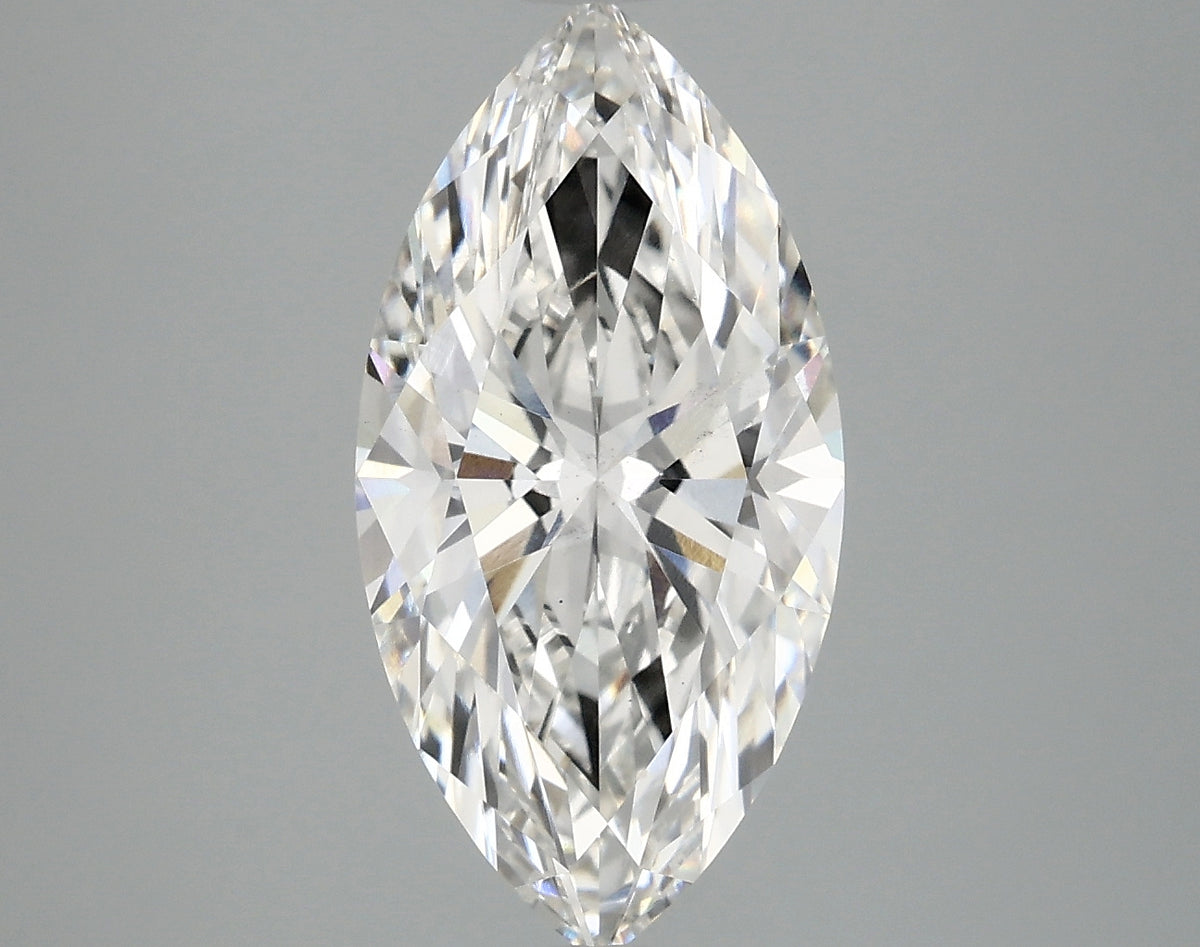 3.19ct Marquise Lab-Grown Diamond — F VS2, IGI Certified