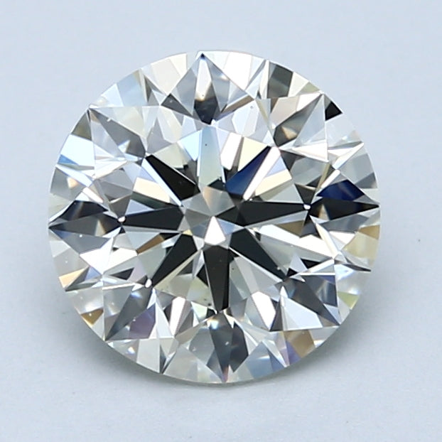 2.02ct Round Natural Diamond — J VS2, GIA Certified