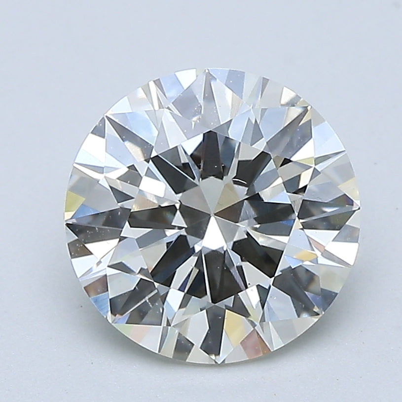 2.03ct Round, J SI1 — GIA