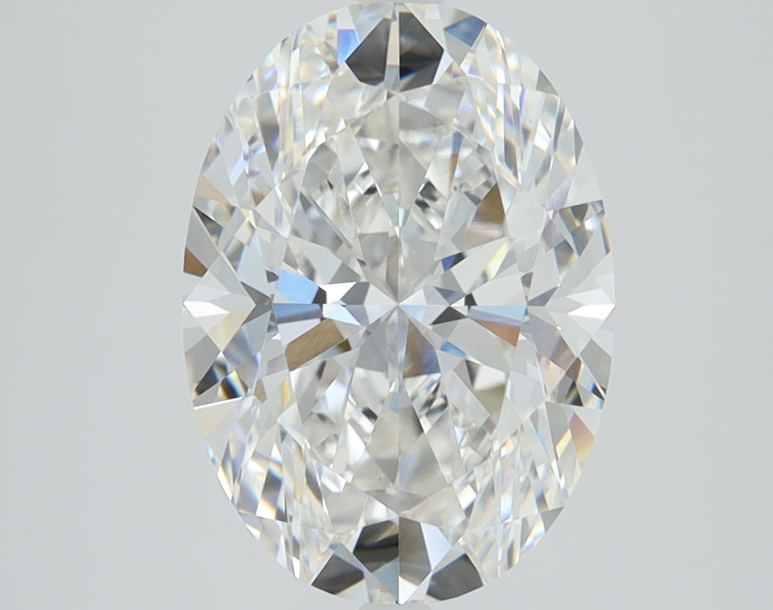3.55ct Oval, F VVS2 — IGI