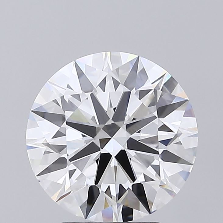 3.09ct Round, D VVS2 — IGI
