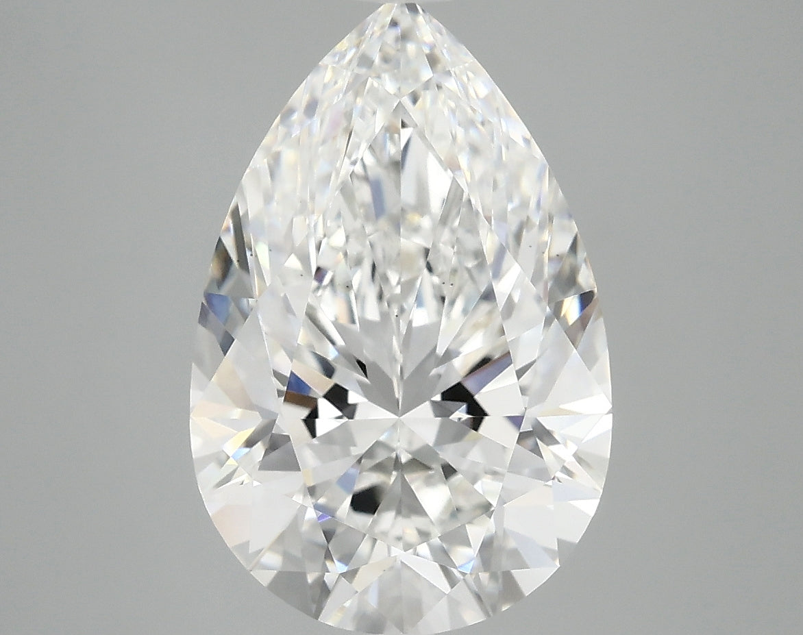 4.08ct Pear, E VS2 — IGI